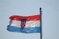 kroatische Flagge