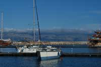 Blick auf Chios